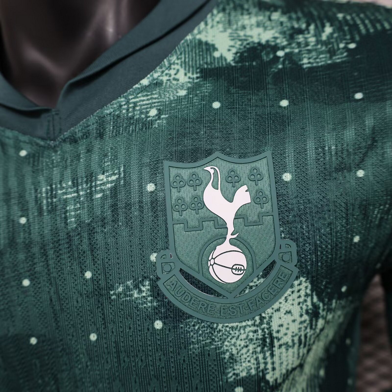 Tottenham Hotspur Authentic Football Jersey Third Away Long Sleeve Shirt 2024/25