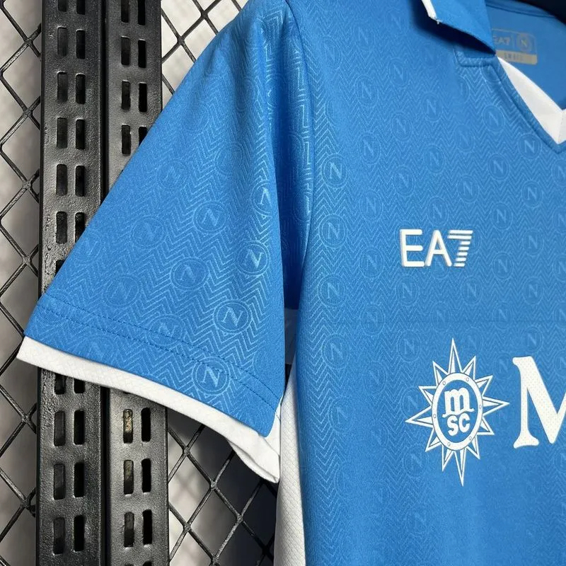 Napoli Soccer Jersey Home Custom Shirt 2024/25