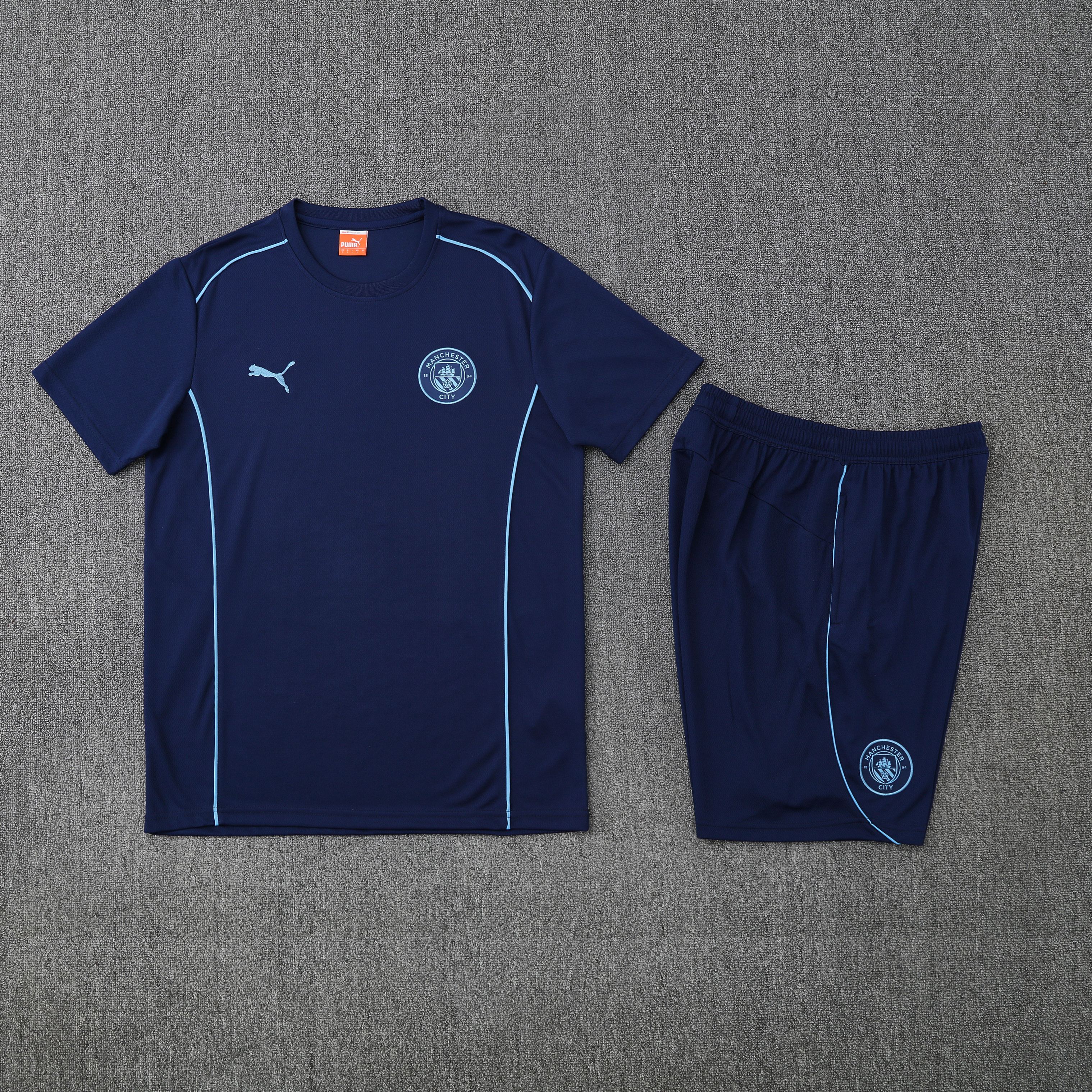Manchester City Training Jersey Kit Navy 2025/26