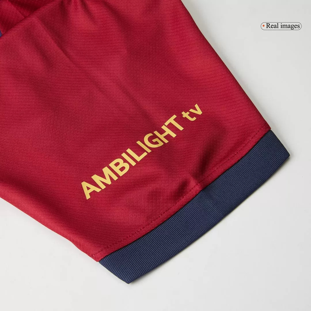 Barcelona Home Soccer Jersey 2024/25 - Spotify Logo Without Text