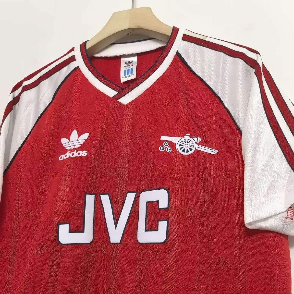 Arsenal Soccer Retro Jersey Home Custom Shirt 1988-90