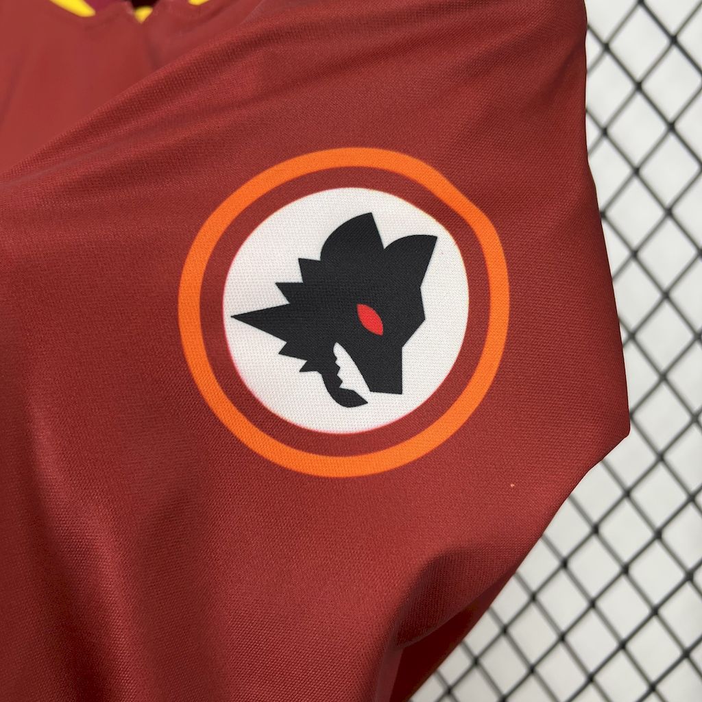 Roma Retro Soccer Jersey Home Custom Shirt 1997/98