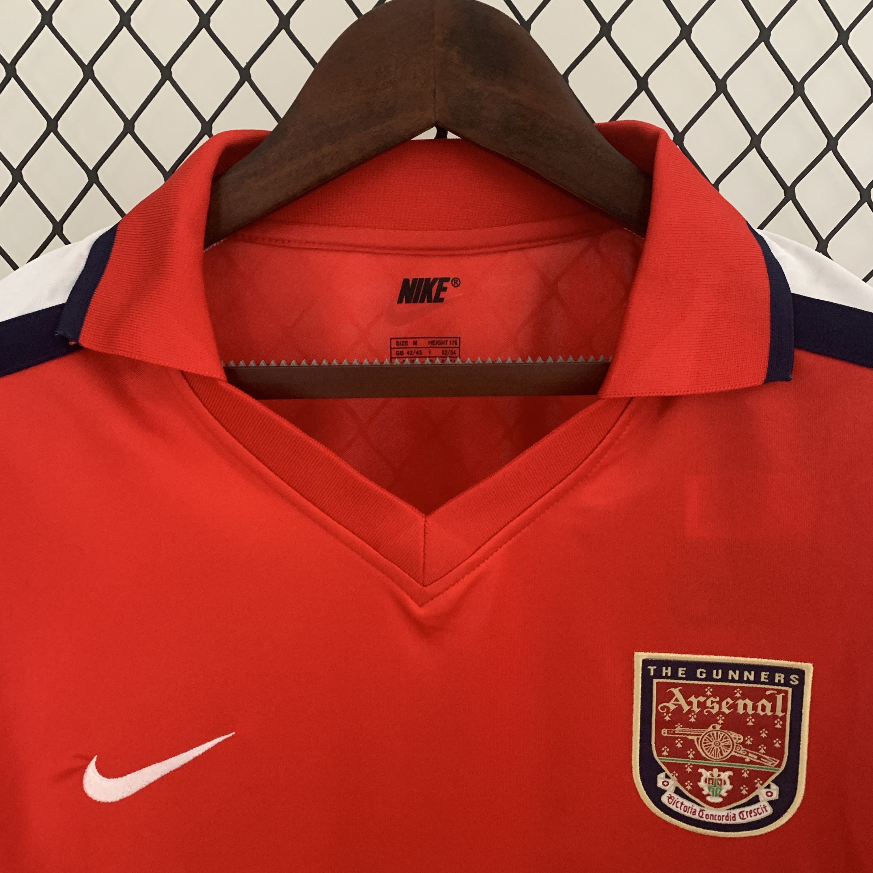 Arsenal Soccer Retro Jersey Home Custom Shirt 2000-02