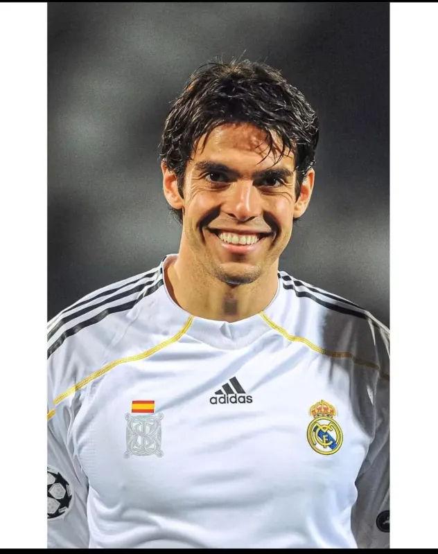 Real Madrid Authentic Retro Jersey Home Long Sleeve Soccer Shirt 2009/10