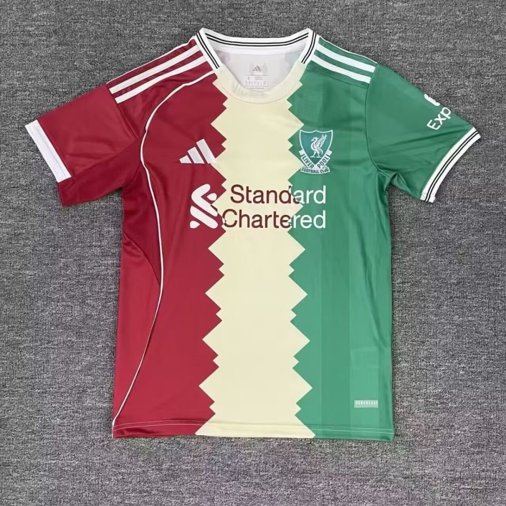 Liverpool Football Jersey Three-color Mixed Special Edition Custom Shirt 2025/26
