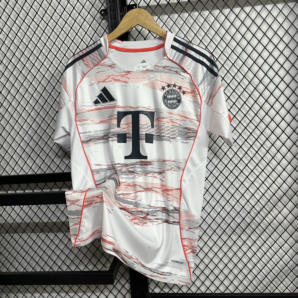Bayern Munich Soccer Jersey Away Shirt 2025/26