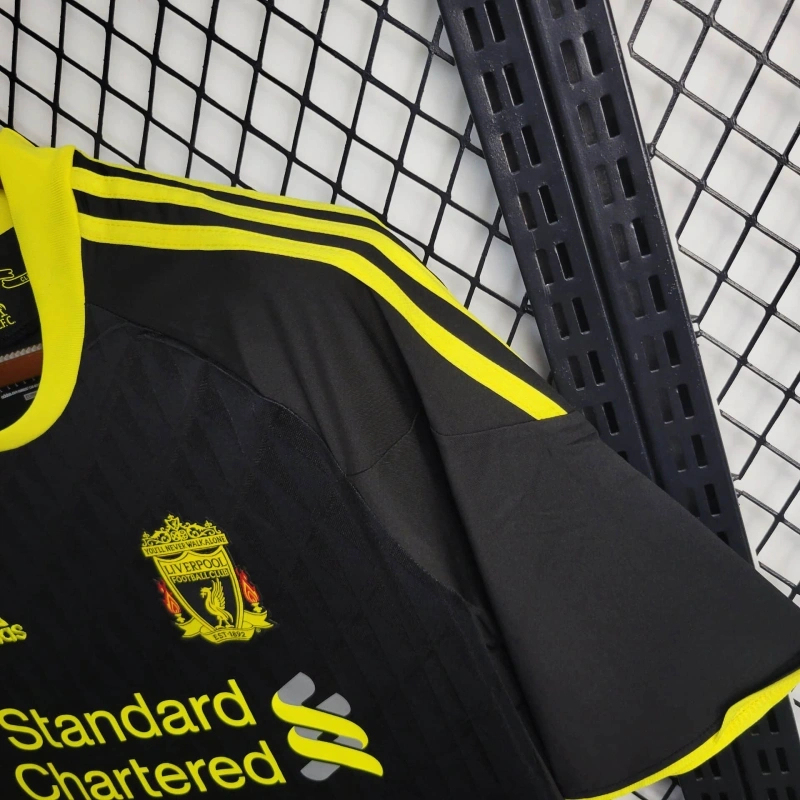 Liverpool Retro Football Jersey Away Custom Shirt 2010/11