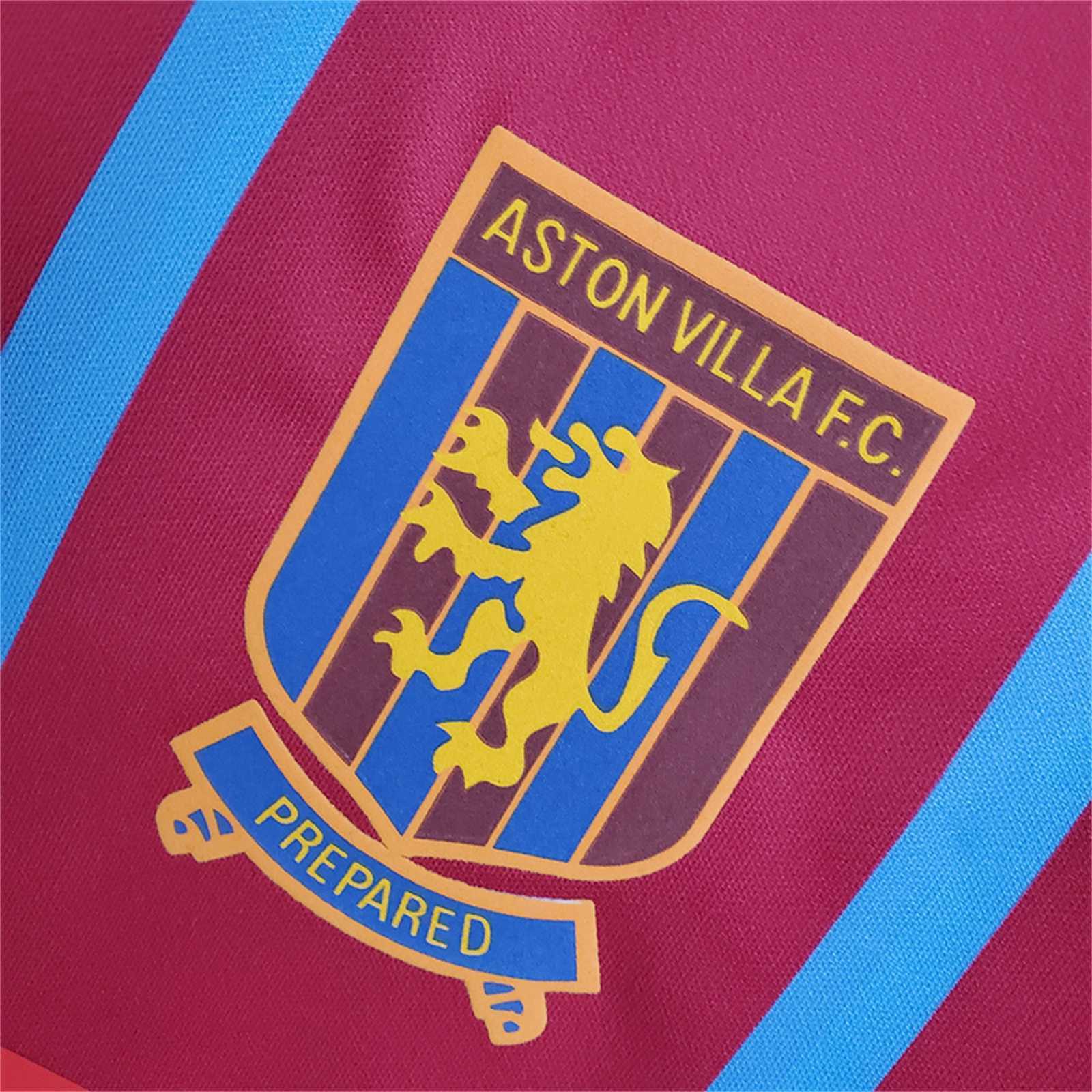 Aston Villa Retro Football Jersey Home Custom Shirt 1993-95