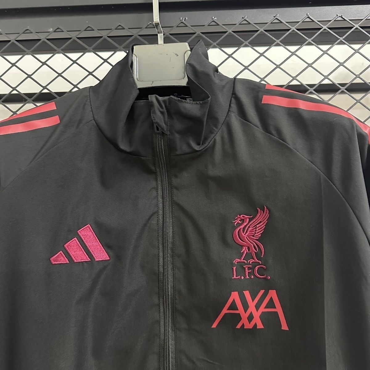 Liverpool Windbreaker Jacket Black 2025/26