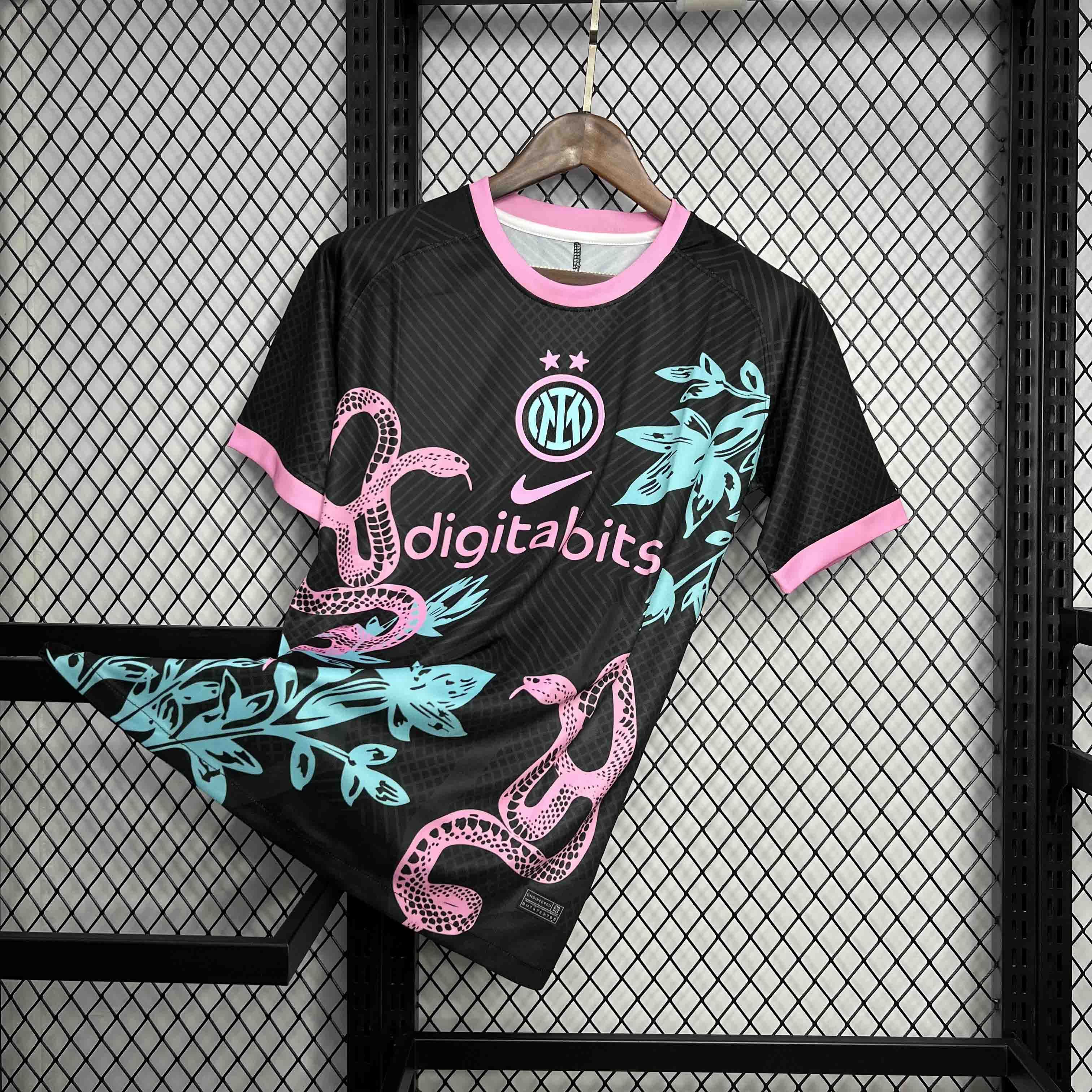 Inter Milan Soccer Jersey Snake Special Edition Custom Shirt 2024/25