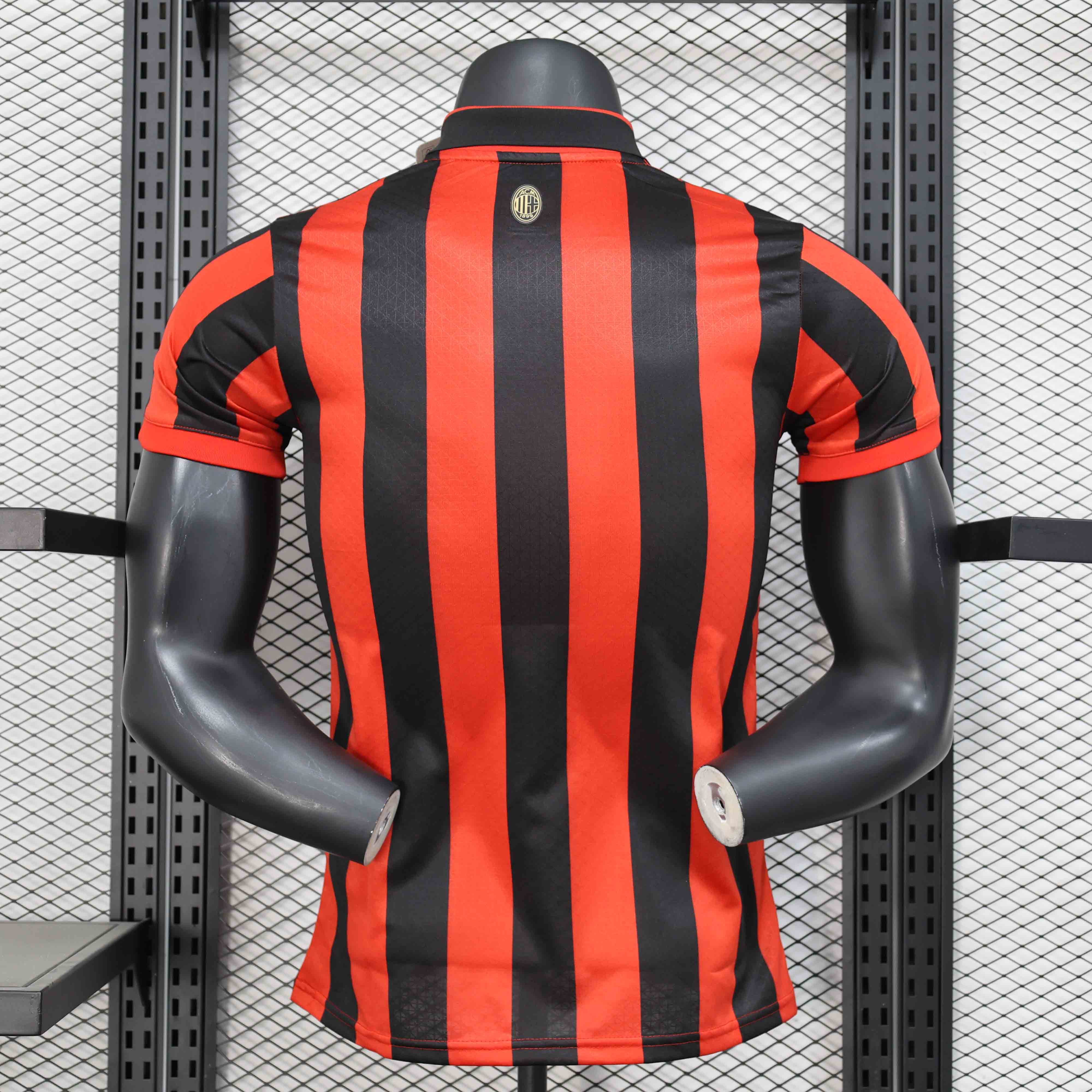 AC Milan Authentic Soccer Jersey 125th Anniversary Shirt 2024/25