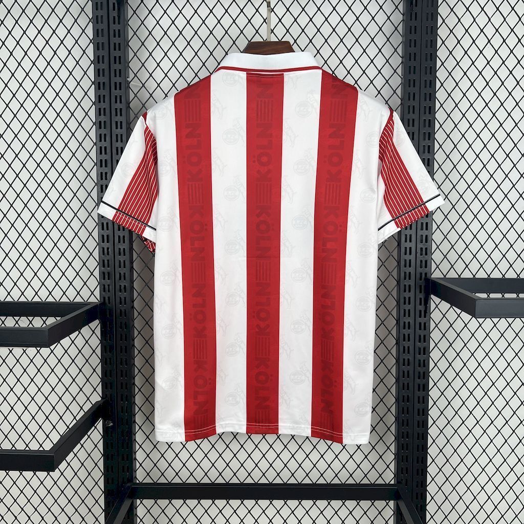 FC Köln Retro Football Jersey Home Custom Shirt 1995/96