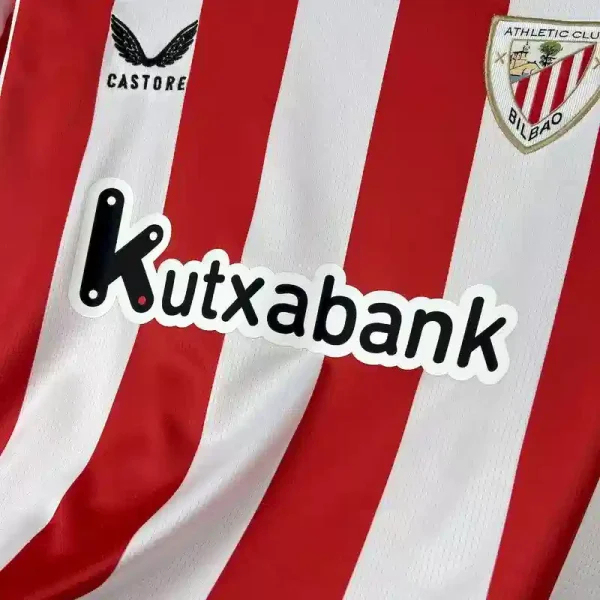 Athletic Club de Bilbao Soccer Jersey Home Custom Shirt 2025/26