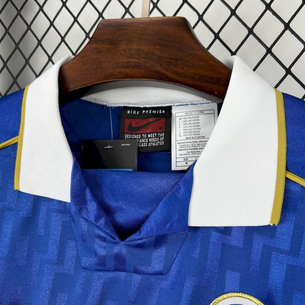 Italy Retro Soccer Jersey Home Custom Shirt 1995