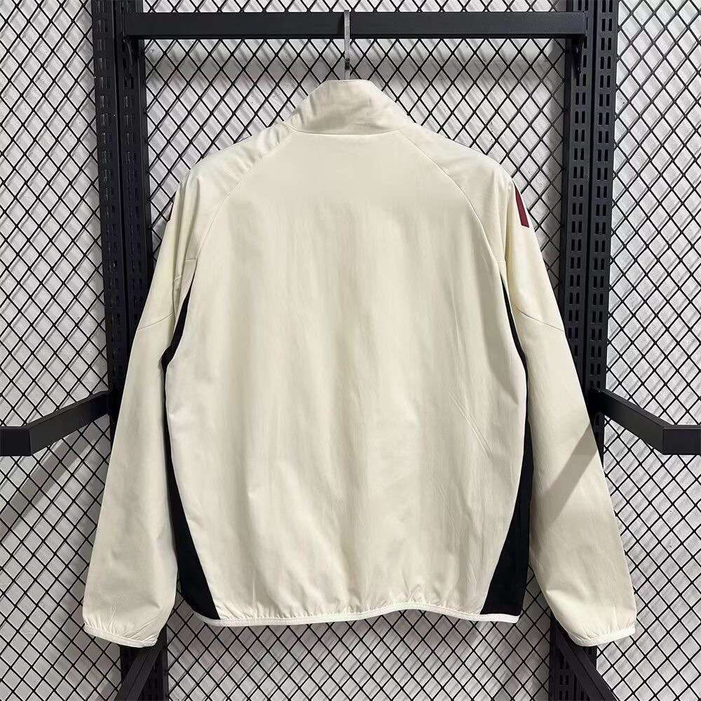 Liverpool Windbreaker Jacket Off-White 2025/26