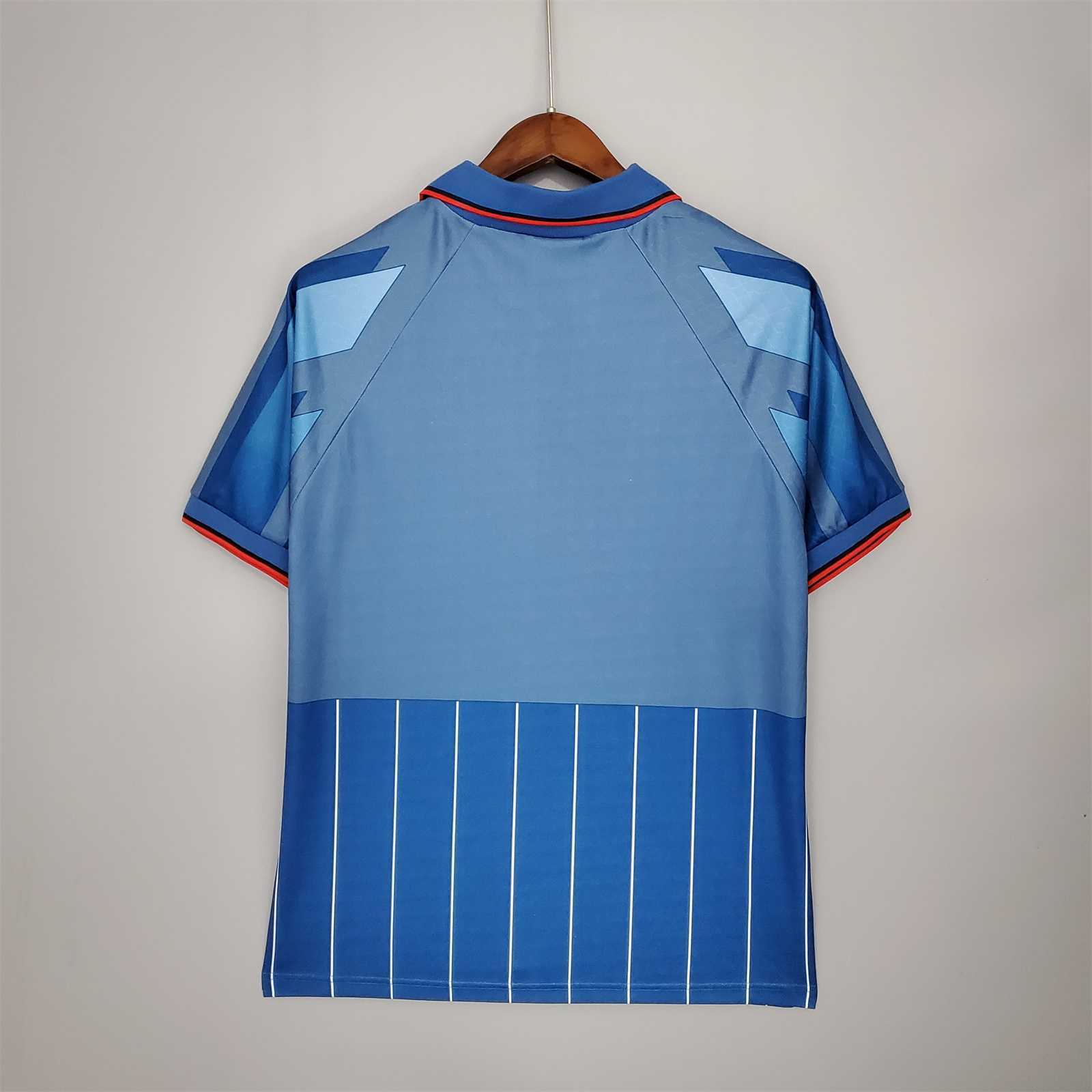 AC Milan Retro Soccer Jersey Fourth Away Custom Shirt 1995/96