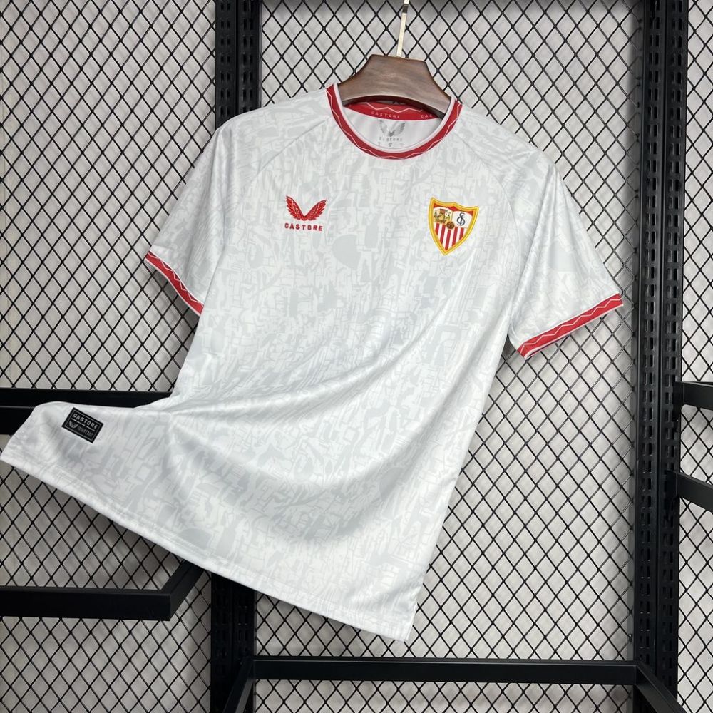 Sevilla FC Soccer Jersey Home Custom Shirt 2024/25