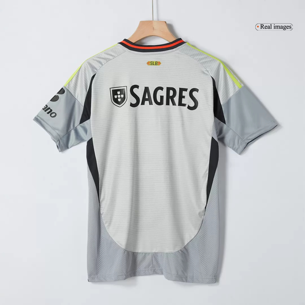 Benfica Soccer Jersey Third Away Custom Shirt 2024/25