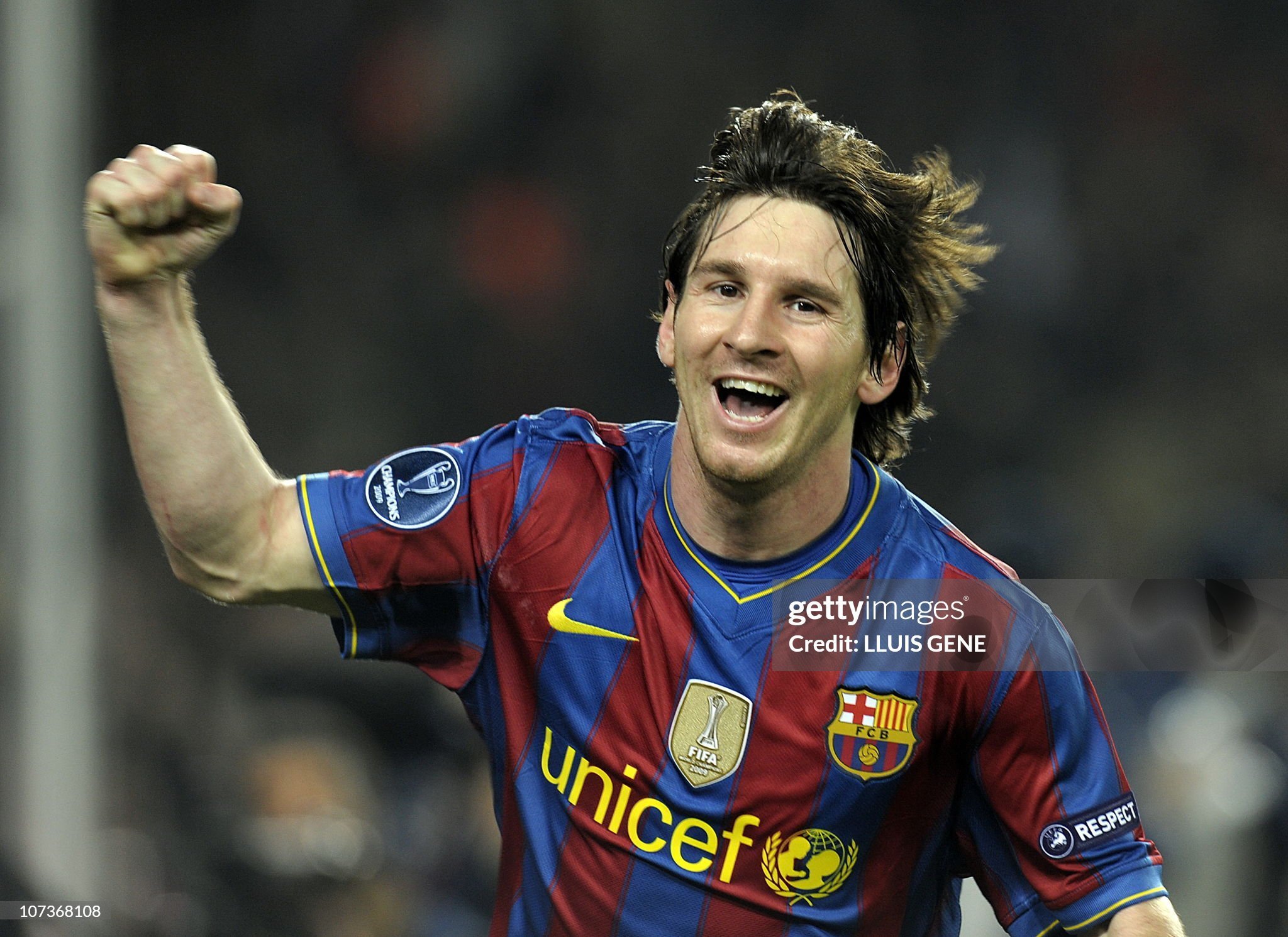 Authentic Barcelona Retro Jersey Home Long Sleeve Soccer Shirt 2009-10