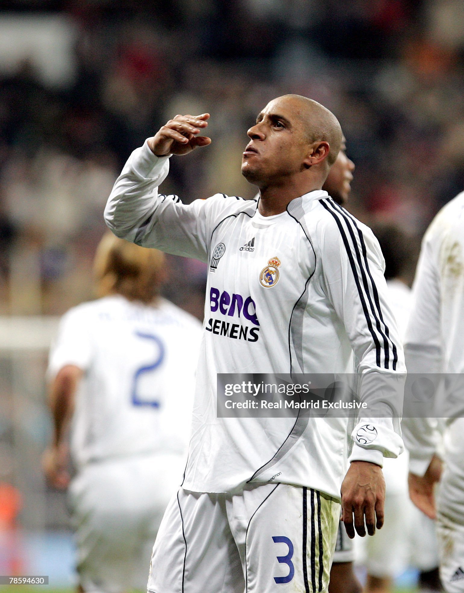 Real Madrid Retro Authentic Jersey Home Soccer Shirt 2006/07