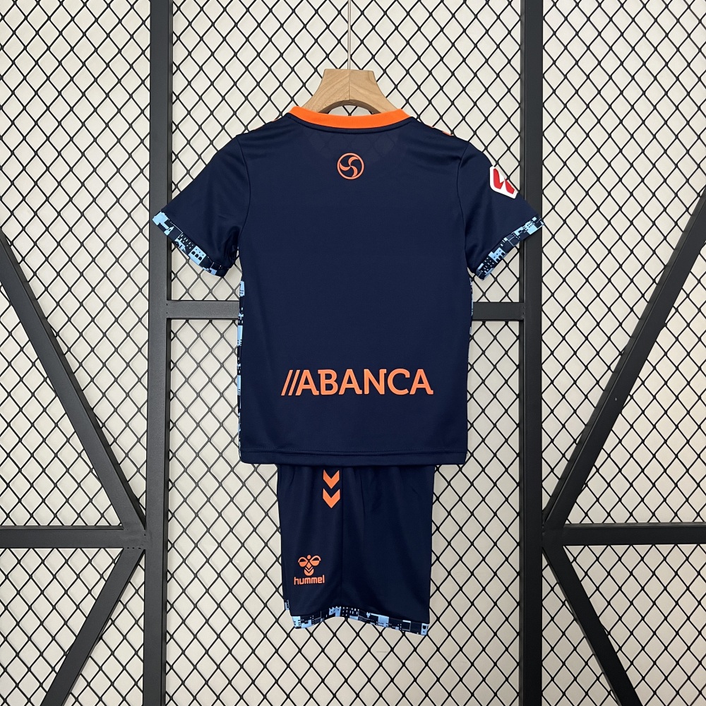 Celta Vigo Soccer Jersey Away Kids Kit Jersey+Shorts 2024/25