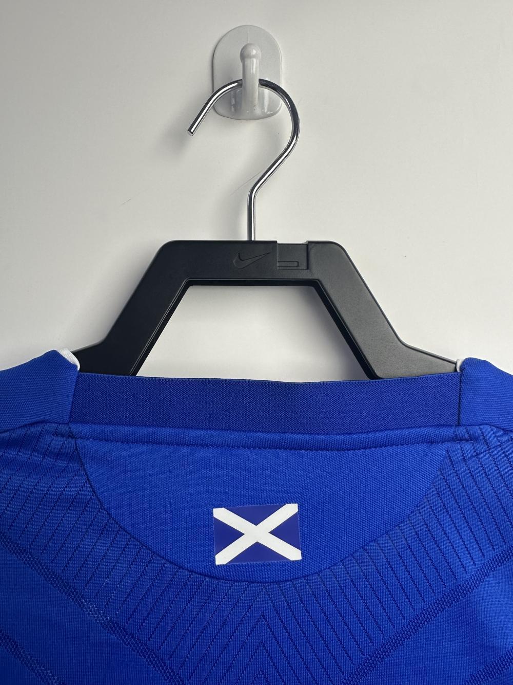 Rangers FC Retro Soccer Jersey Home Custom Shirt 2008-09