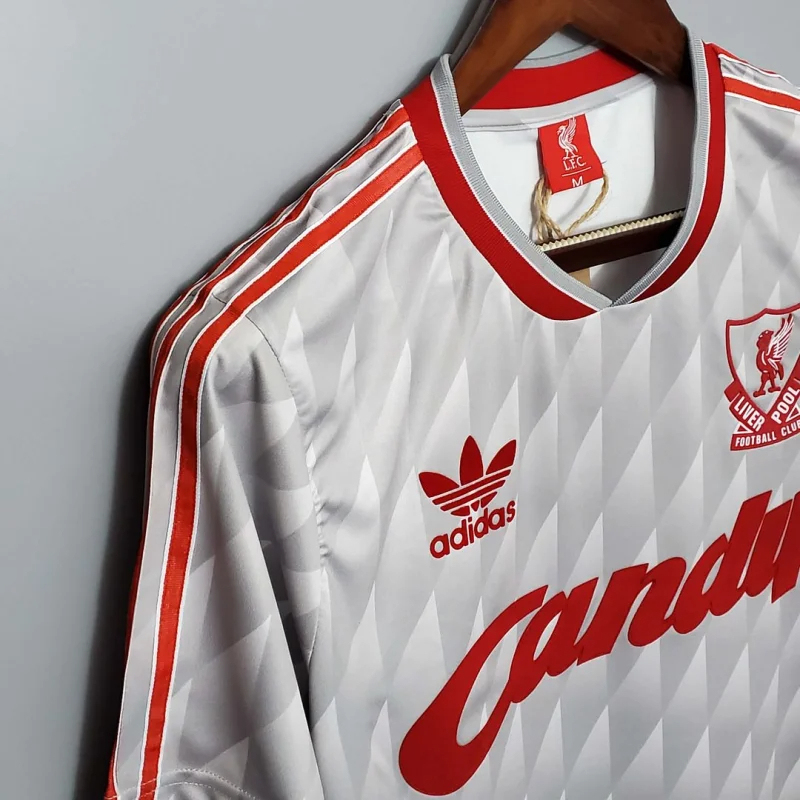 Liverpool Retro Football Jersey Away Custom Shirt 1989-91