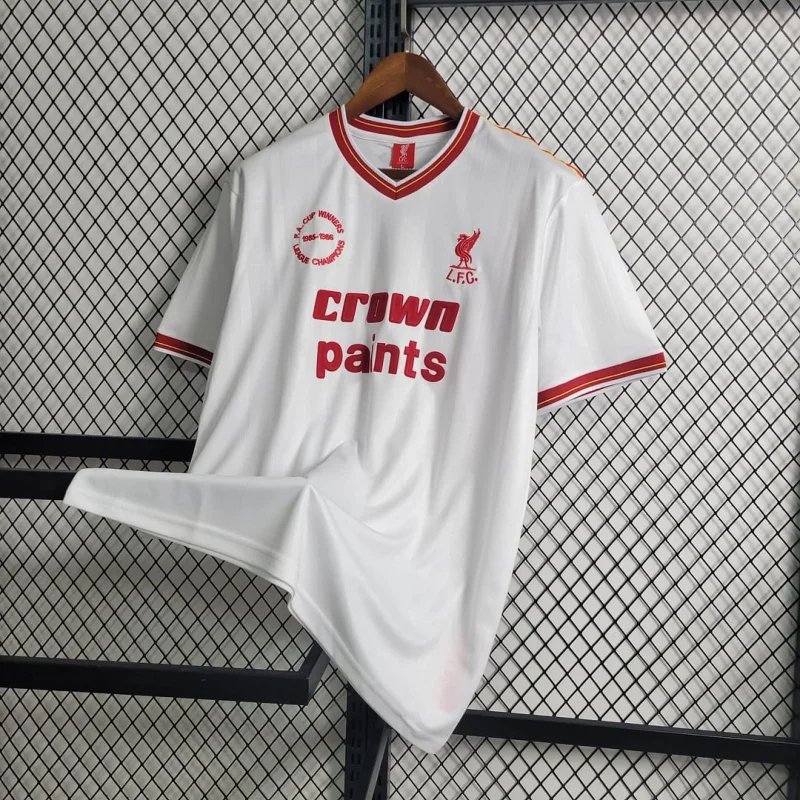 Liverpool Retro Football Jersey Home Custom Shirt 1985-86