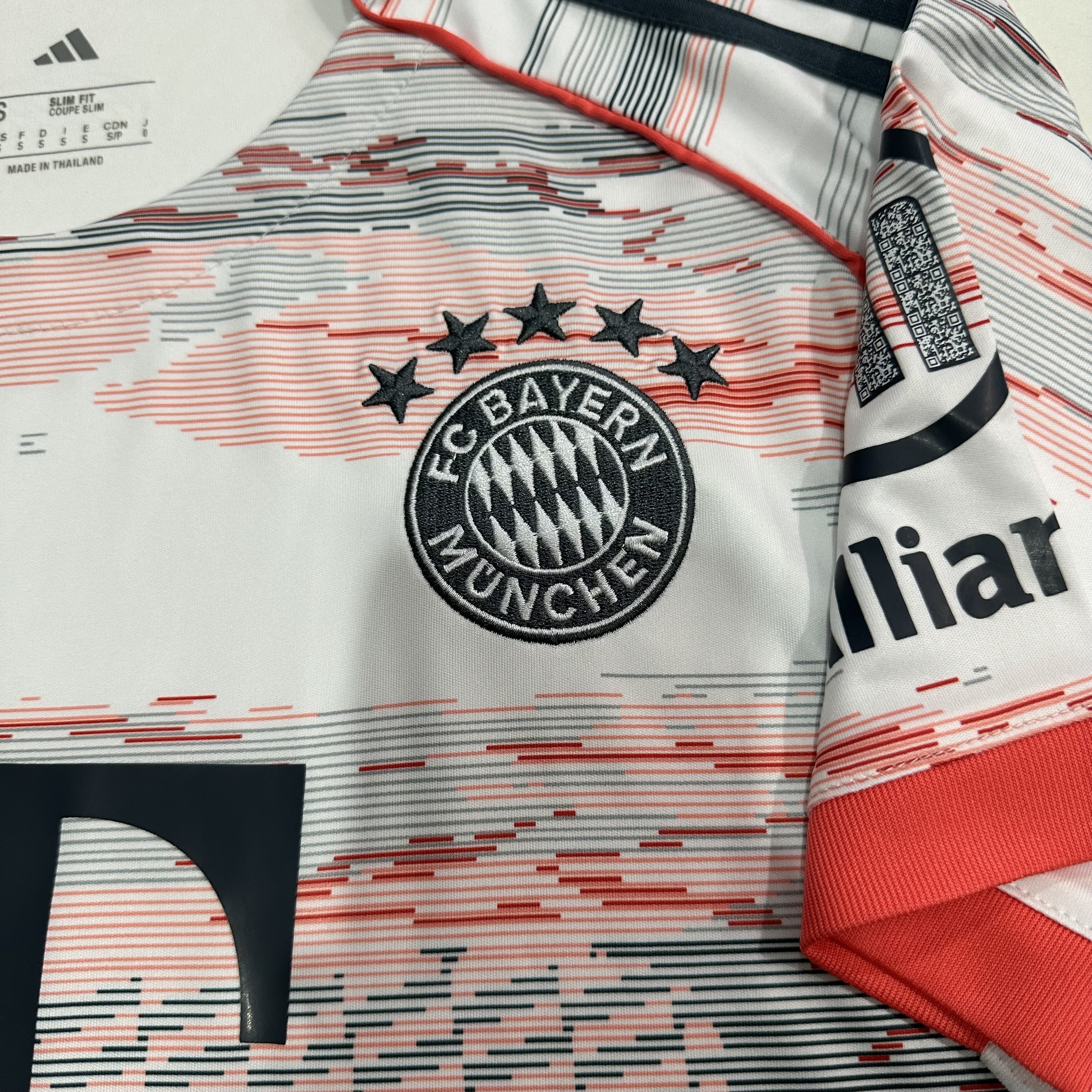 Bayern Munich Soccer Jersey Away Shirt 2025/26