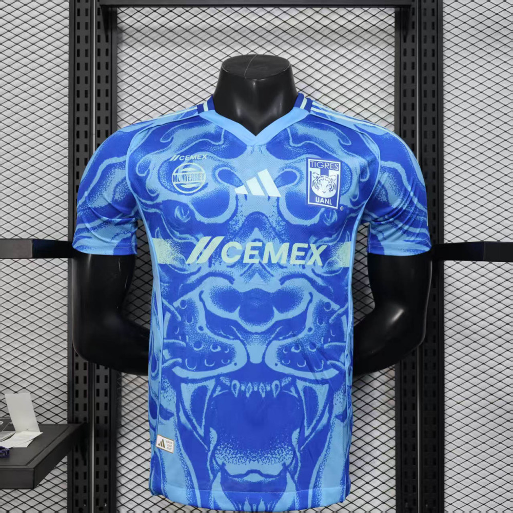 Tigres UANL Authentic Soccer Jersey Away Shirt 2025/26