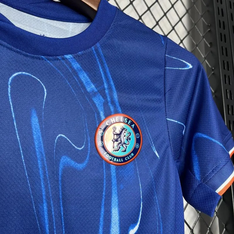 Chelsea Football Jersey Home Kids Kit Jersey+Shorts 2024/25