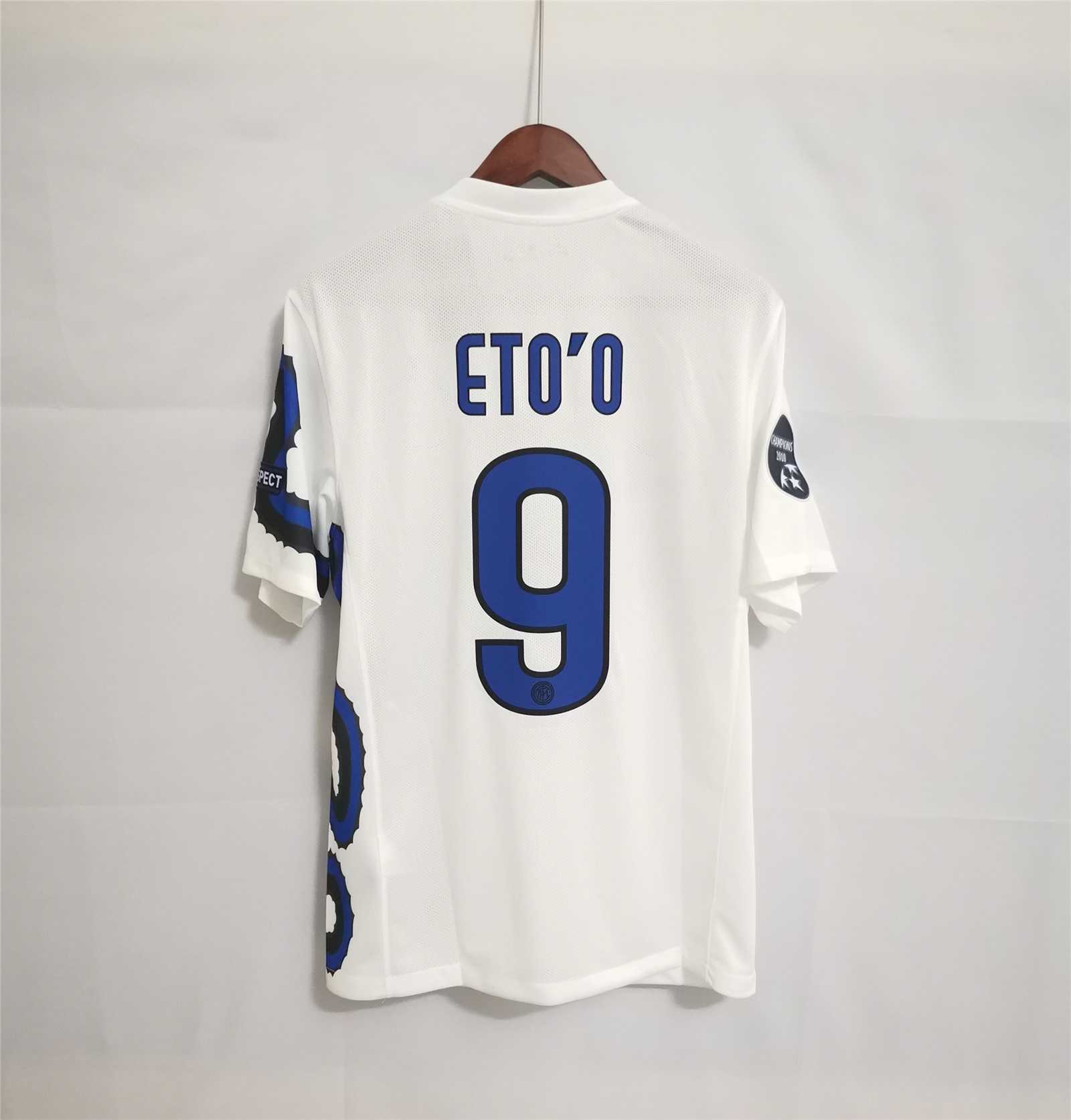 Inter Milan Retro Soccer Jersey Away Custom Shirt 2010/11