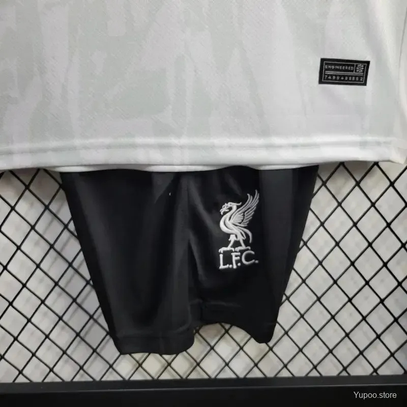 Liverpool Football Jersey Third Away Kids Kit Jersey+Shorts 2024/25