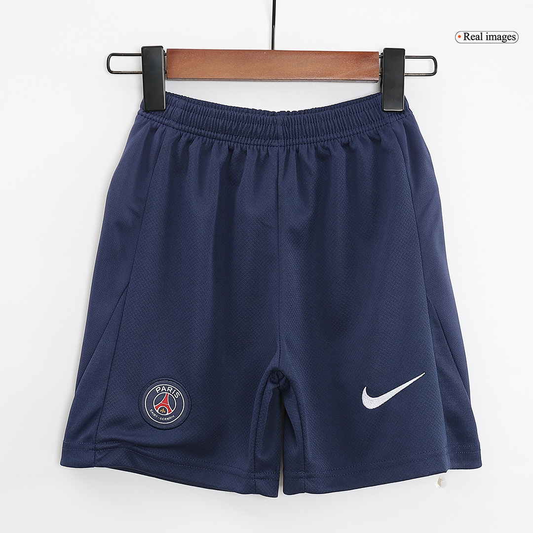 PSG Soccer Jersey Home Kids Kit Jersey+Shorts 2024/25