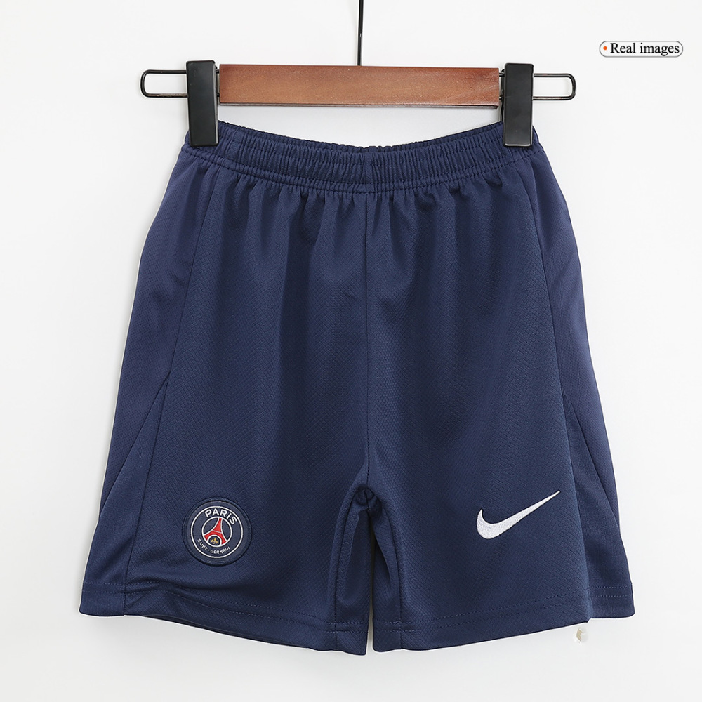 PSG Soccer Jersey Home Kids Kit Jersey+Shorts 2024/25