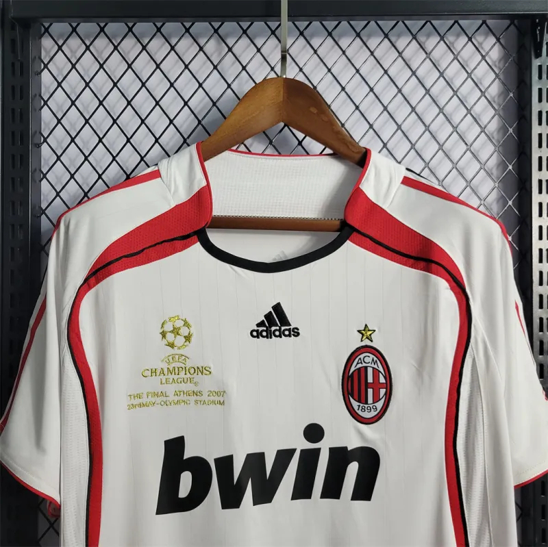 AC Milan Retro Soccer Jersey Away UCL Final Custom Shirt 2006/07