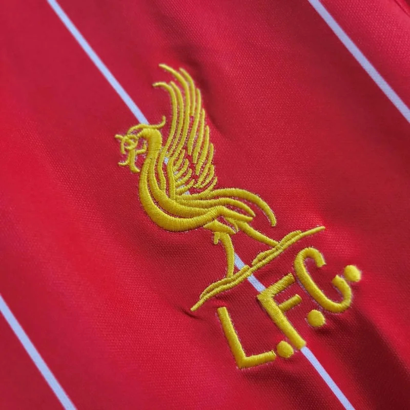 Liverpool Retro Football Jersey Home Custom Shirt 1981-84