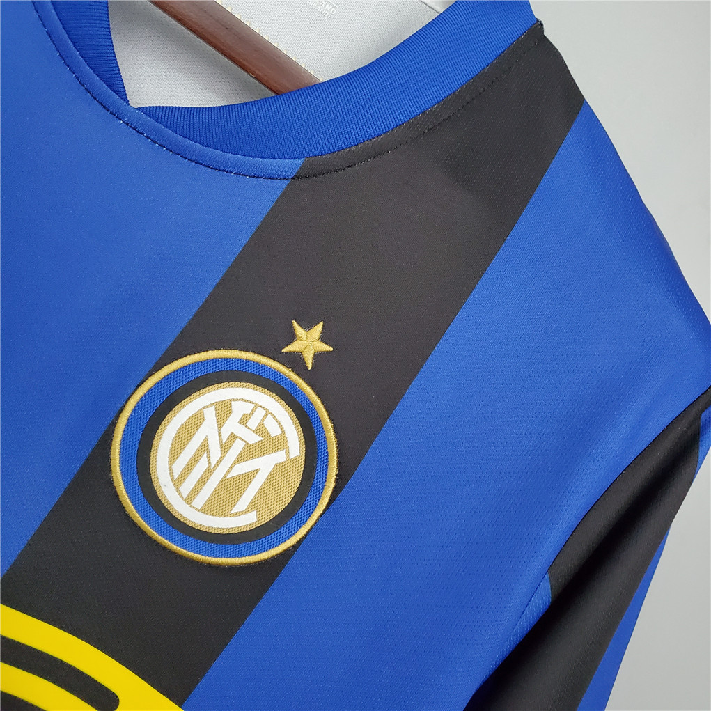 Inter Milan Retro Jersey Custom Home Soccer Jersey 2008/09