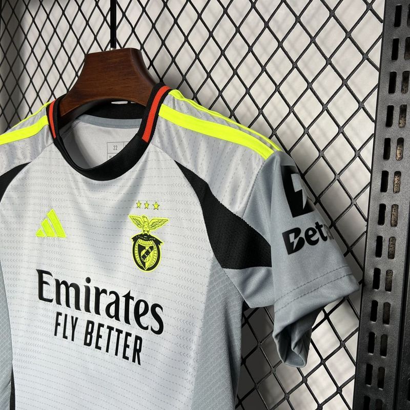 Benfica Soccer Jersey Third Away Kids Kit Jersey+Shorts 2024/25
