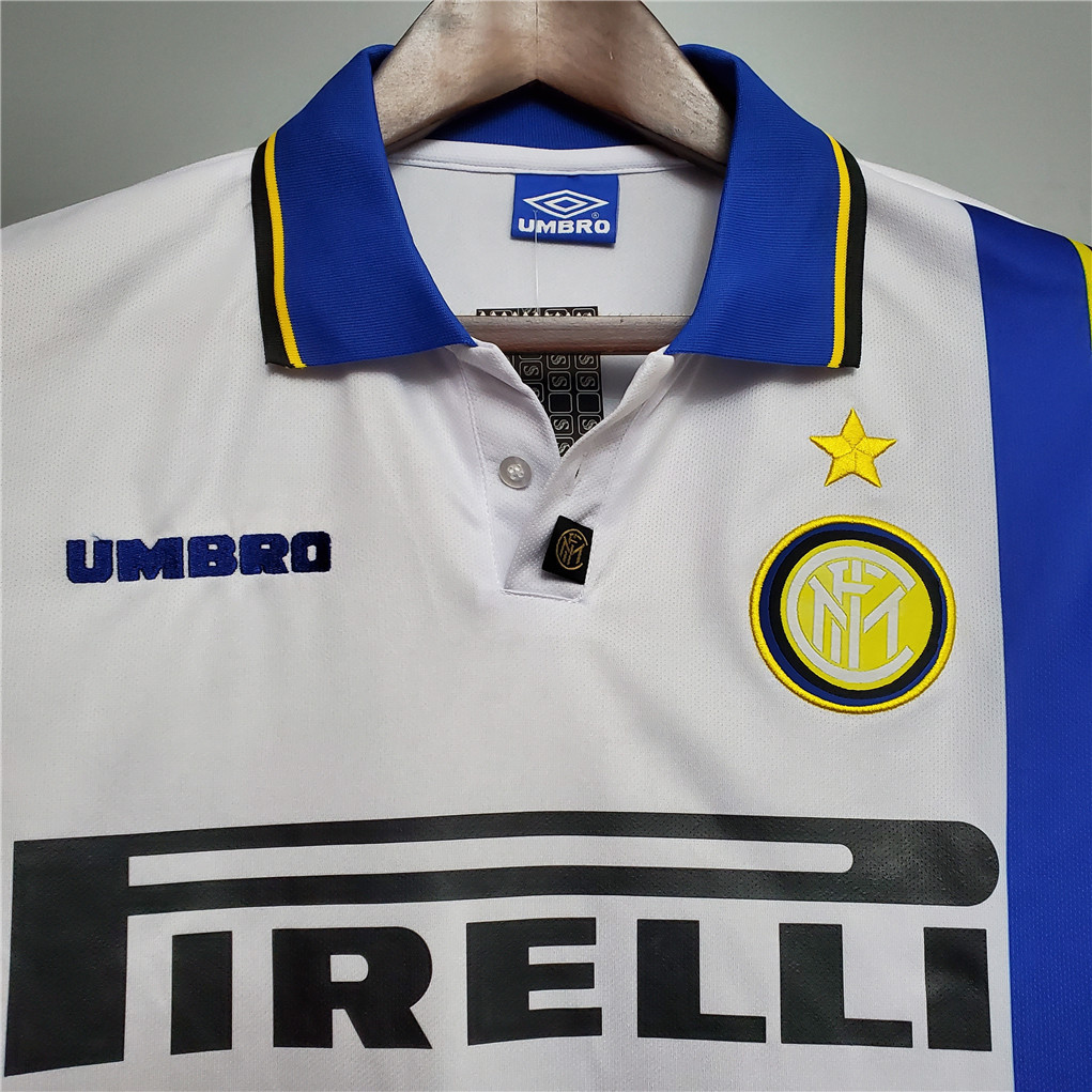 Inter Milan Retro Jersey Custom Away Soccer Jersey 1997/98