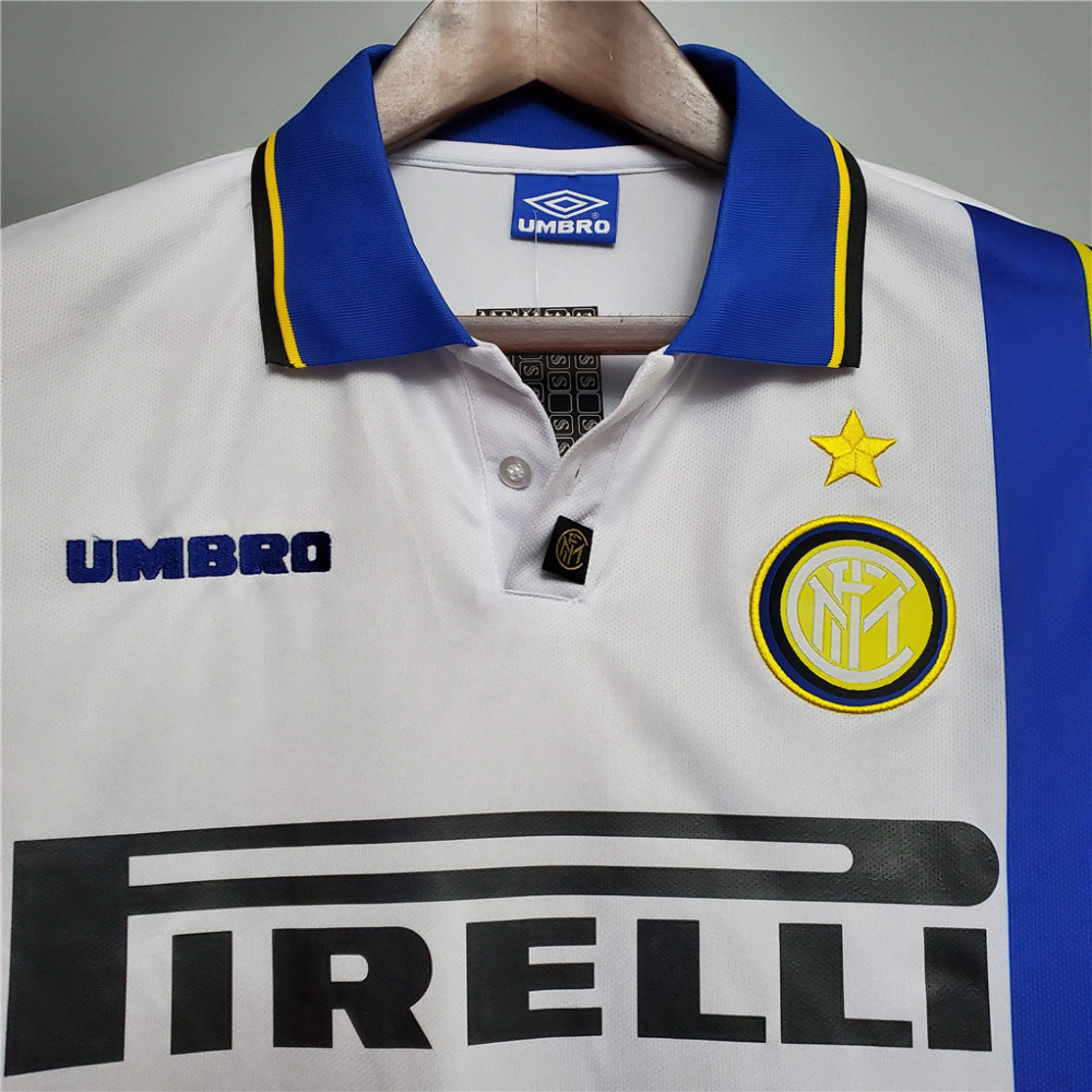 Inter Milan Retro Jersey Custom Away Soccer Jersey 1997/98