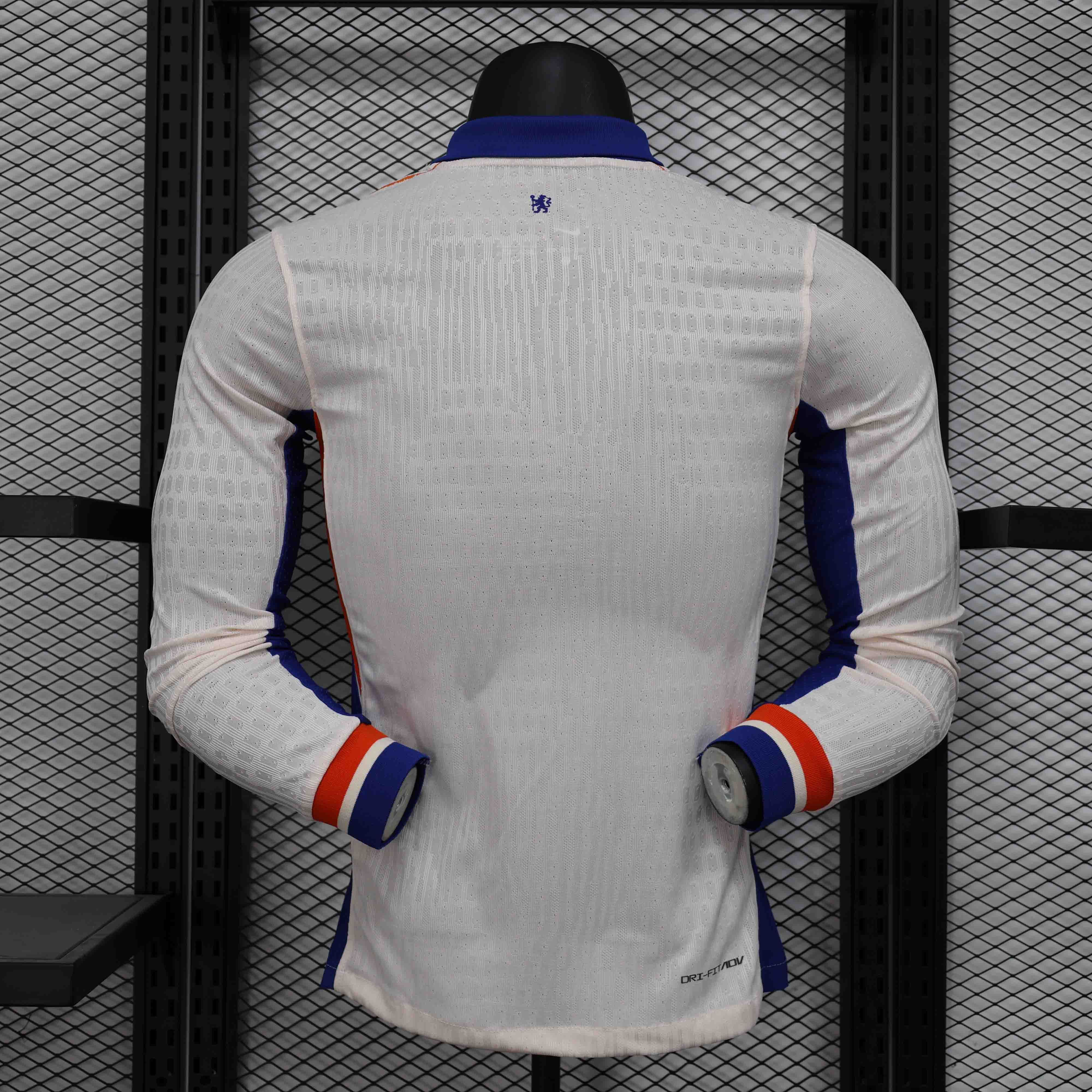Chelsea Authentic Football Jersey Away Long Sleeve Shirt 2024/25