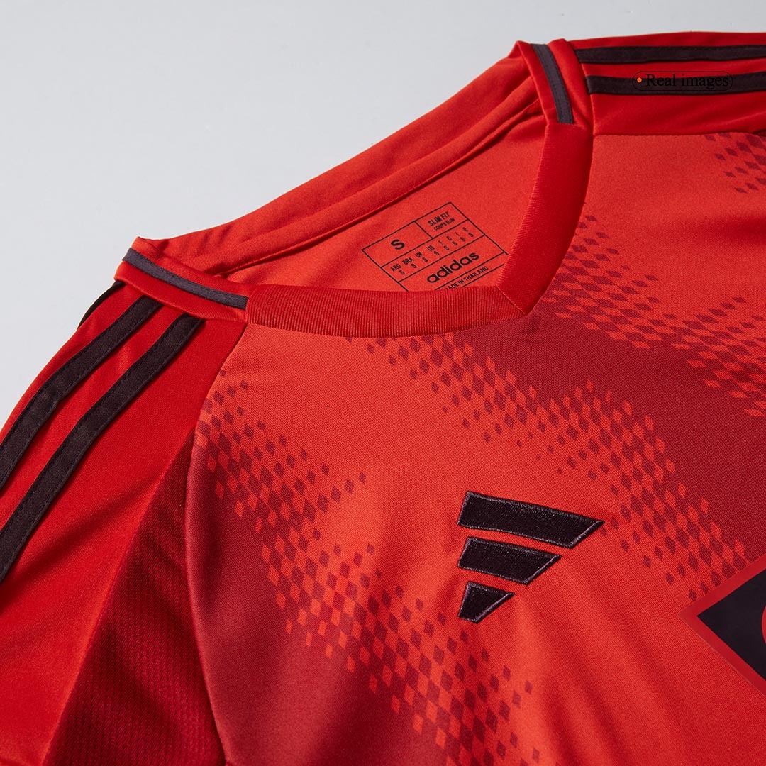 Bayern Munich Long Sleeve Jersey Home Football Shirt 2024/25
