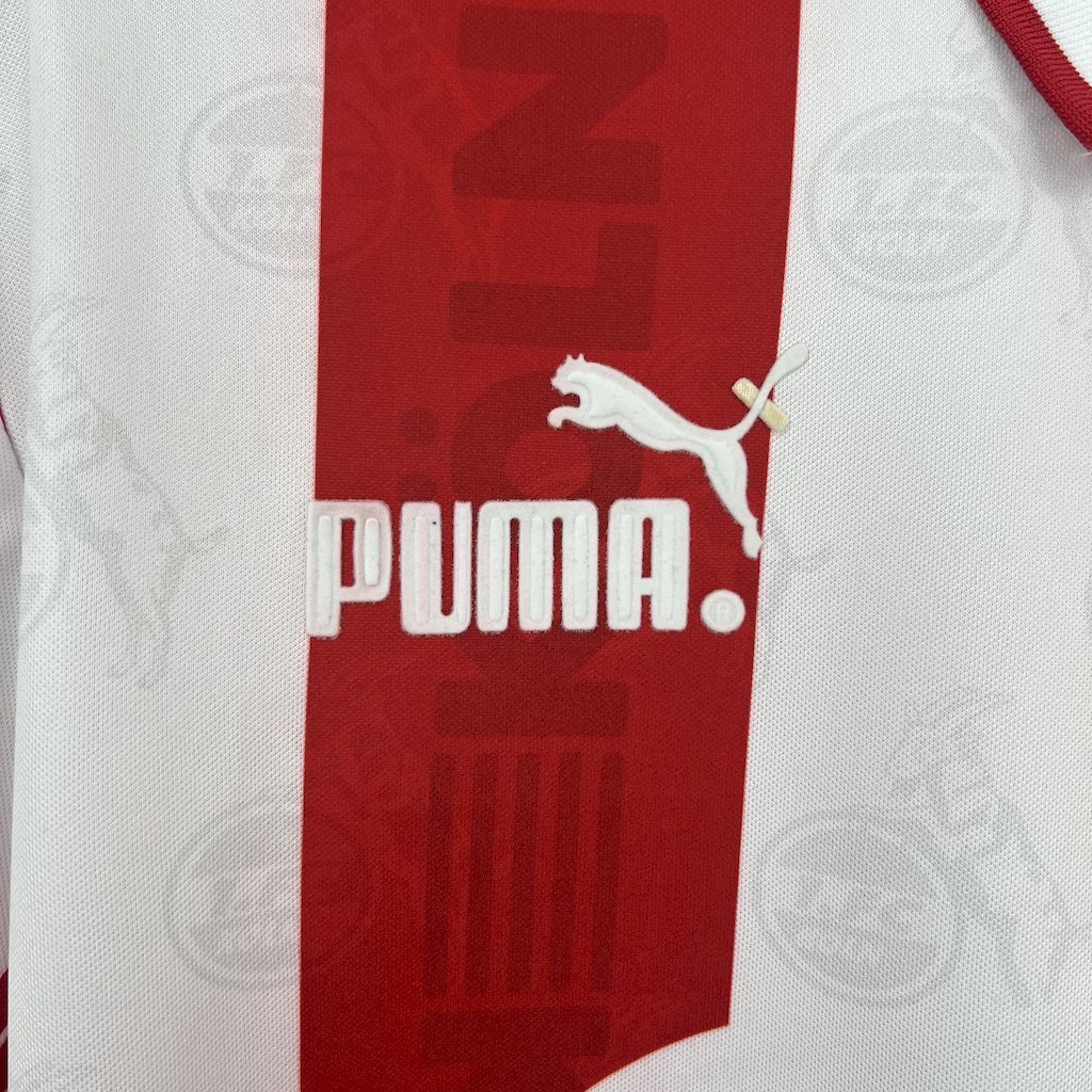 FC Köln Retro Football Jersey Home Custom Shirt 1995/96