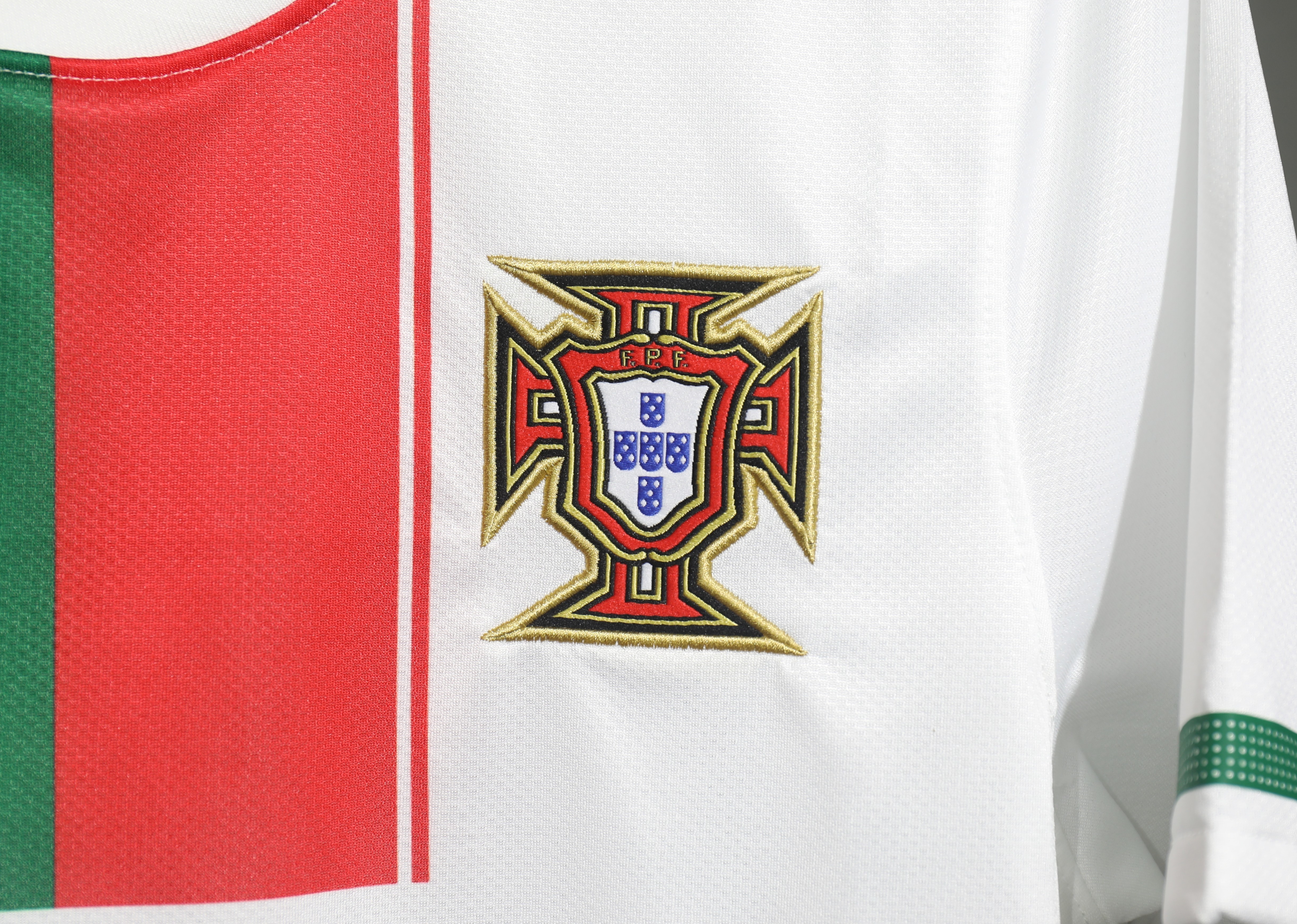 Portugal Retro Authentic Soccer Jersey Away Shirt World Cup 2010
