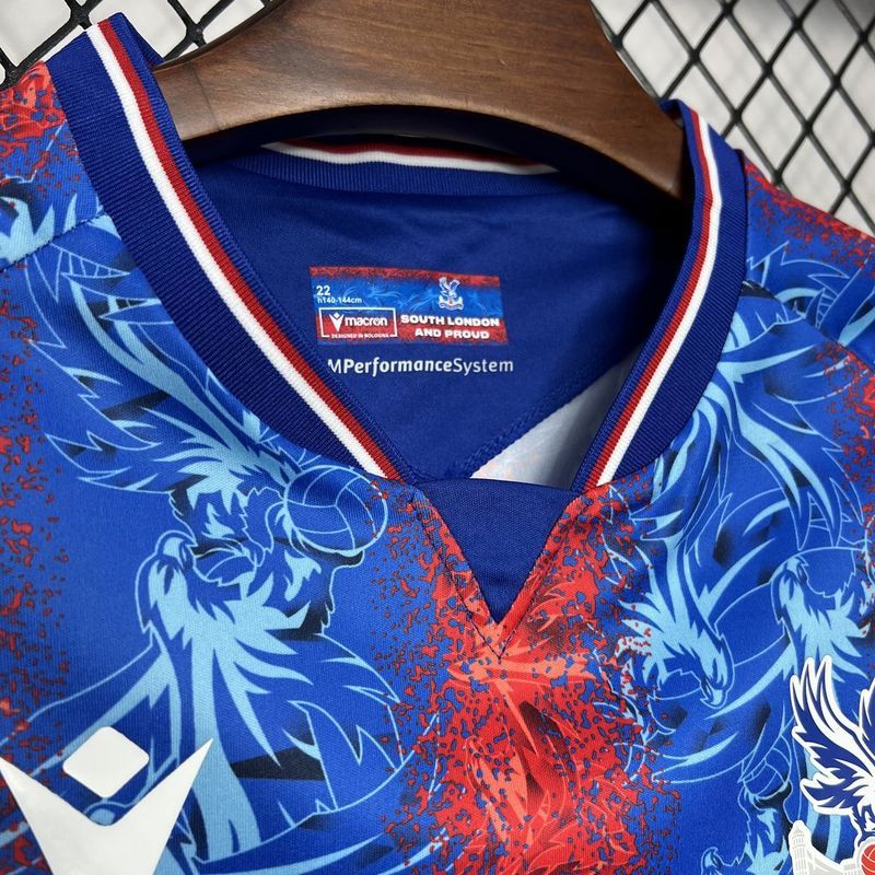 Crystal Palace Football Jersey Kids Kit Jersey+Shorts 2024/25