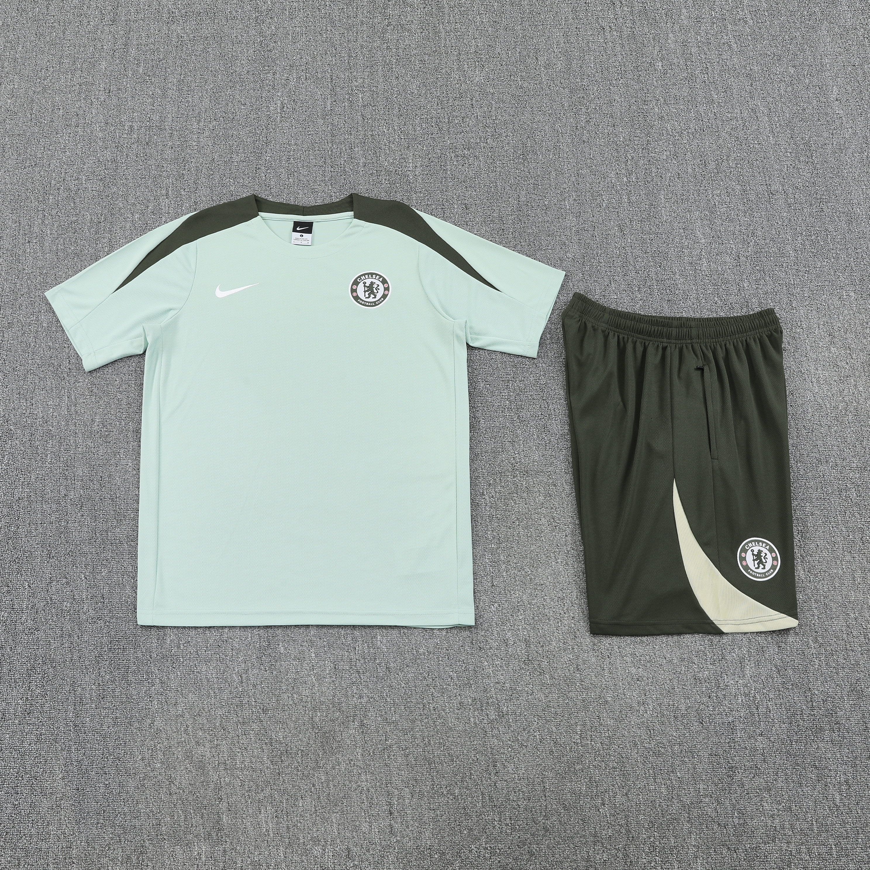 Chelsea Training Jersey Kit Green 2025/26