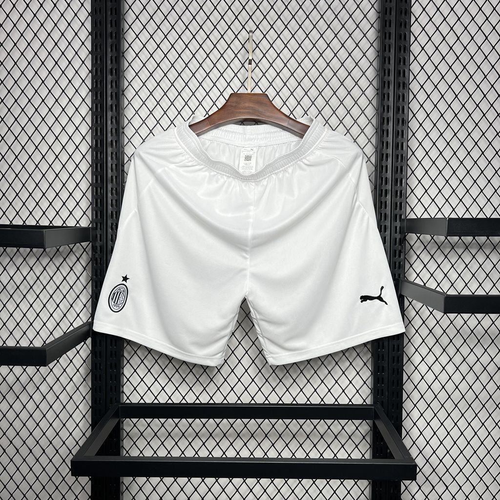 AC Milan Soccer Jersey Away Custom Shorts 2024/25