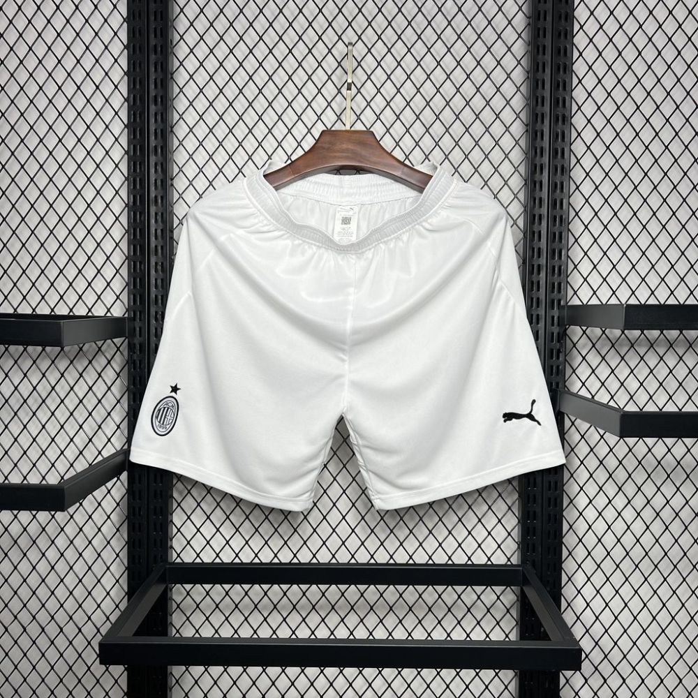 AC Milan Soccer Jersey Away Custom Shorts 2024/25