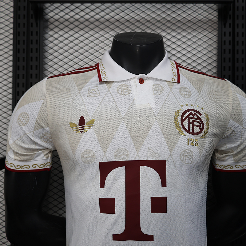 Authentic Bayern Munich Soccer Jersey Shirt 2025/26 125th Anniversary